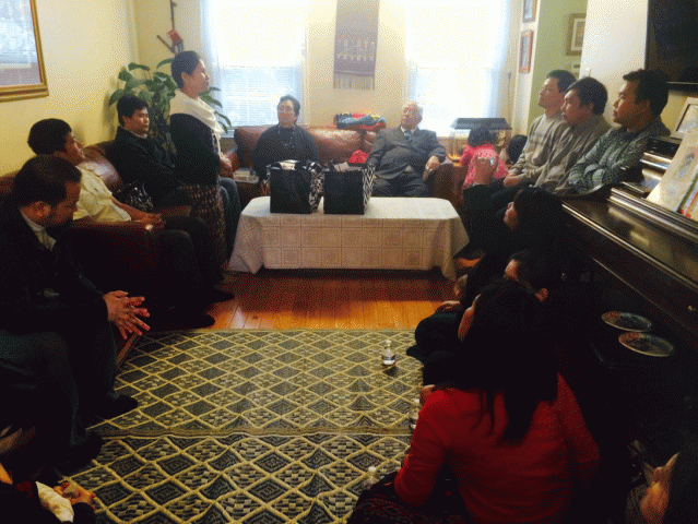 Blessing from Rev. Maran Yaw's Family